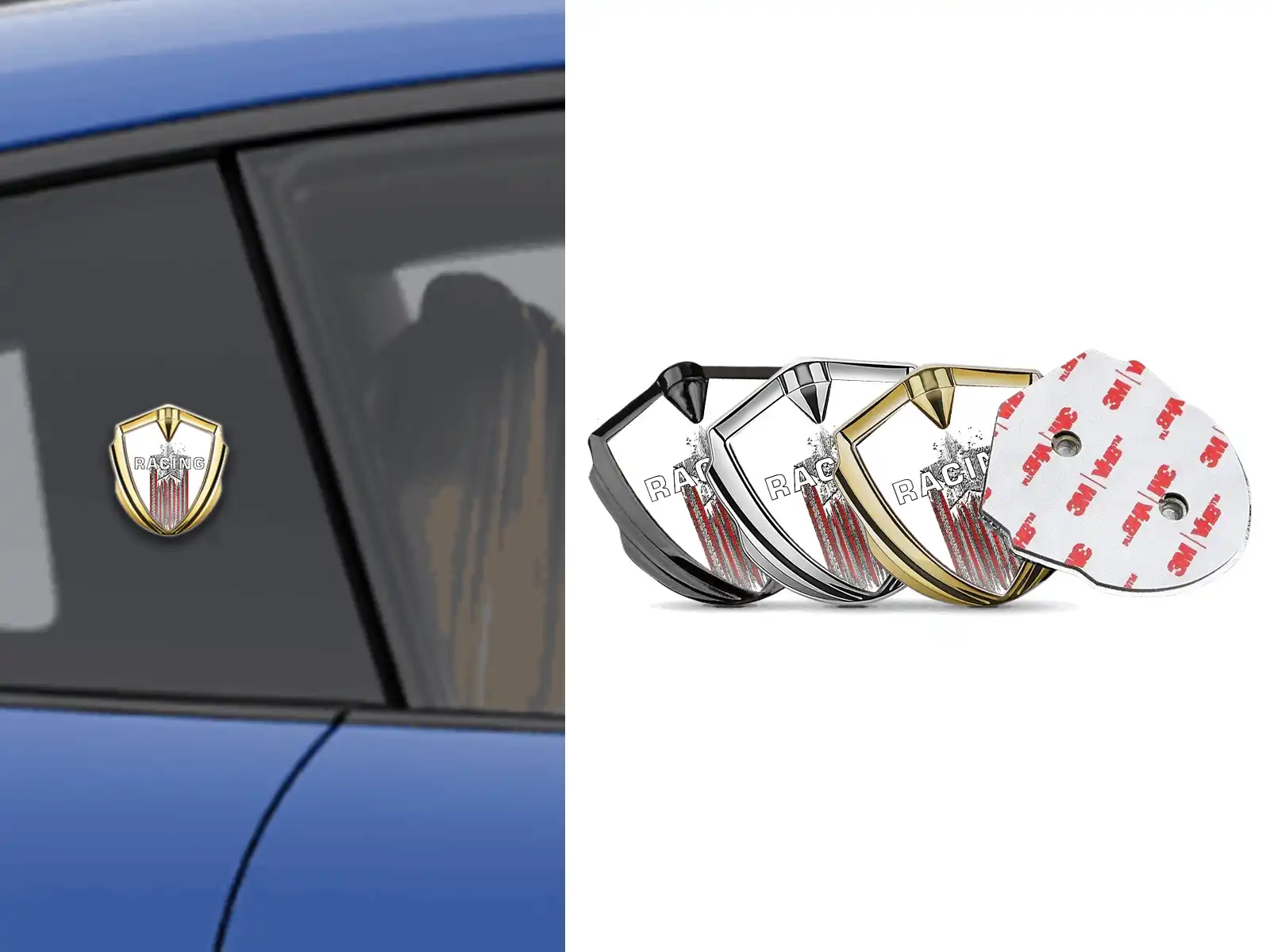High End Car Logo Badges Modern Look Universal